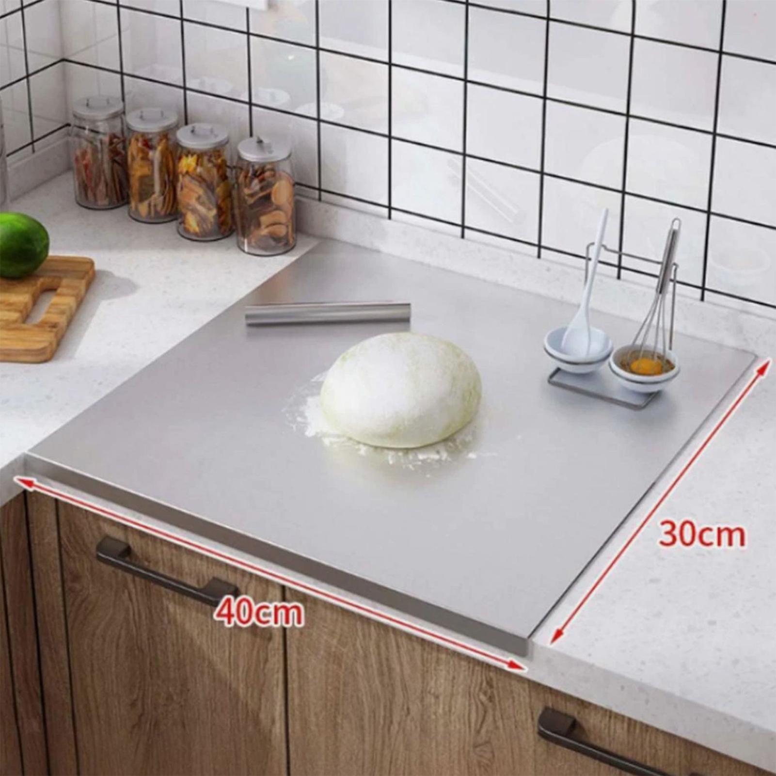 Kitchen Tools For Baking - 스테인리스 스틸 도마 논스틱 양면 고기