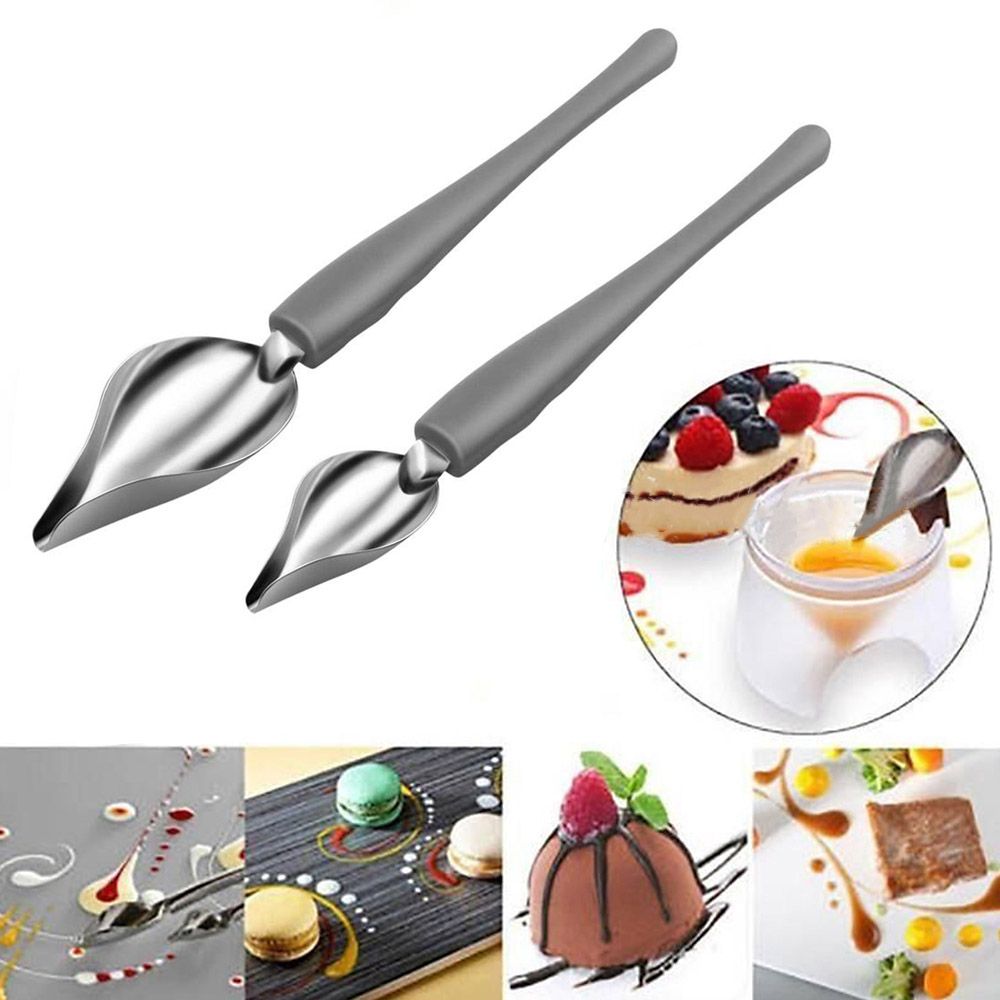 Kitchen Baking Drawing - 스틸 페인팅 펜슬 스푼 소스 페인팅