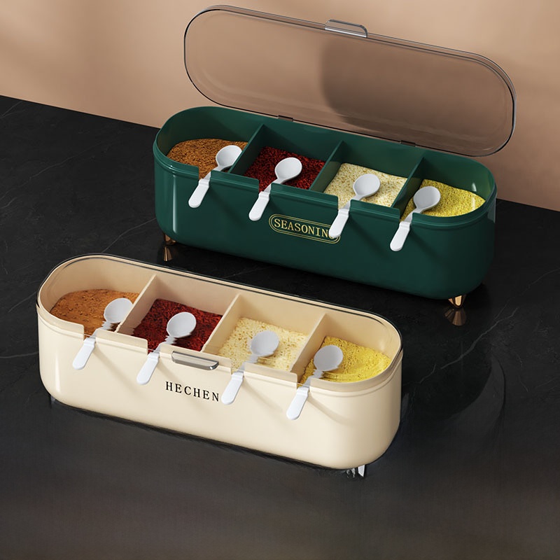 Kitchen Utensils - 주방 양념통 세트 다중 격자 통합