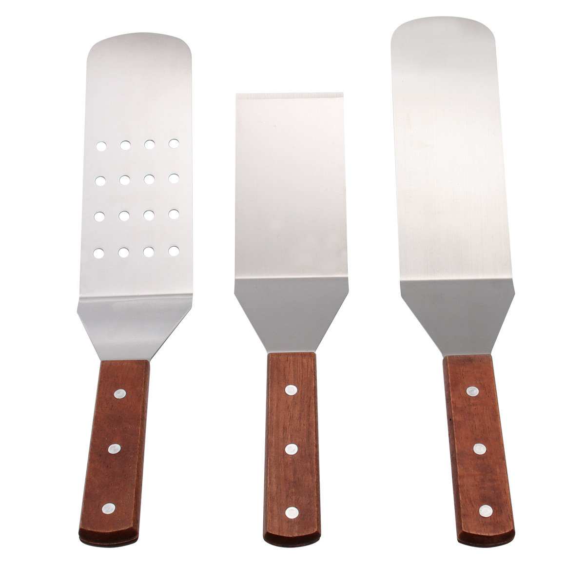 Kitchen Baking Gadgets - 1세트 스테인리스 스틸 피자 삽/스패튤라, 천연