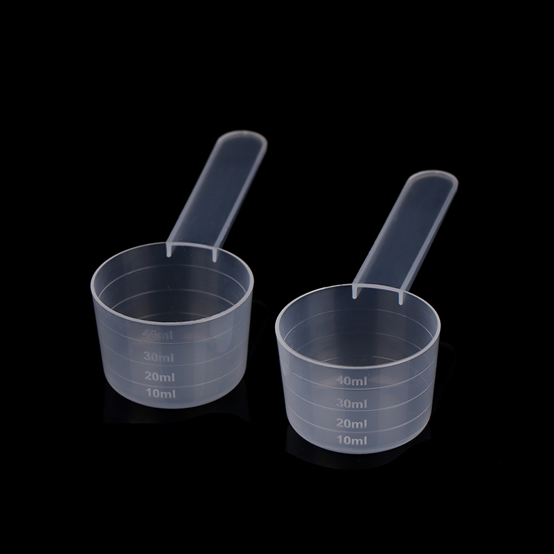 Kitchen Baking Scale - 10PCS 40ML 20g 평평한 바닥 눈금이