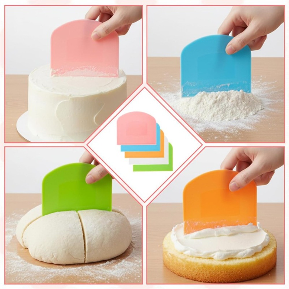 Bench Scraper Dough - 유연한 반죽 스크레이퍼, 유연한 벤치 스크레이퍼,