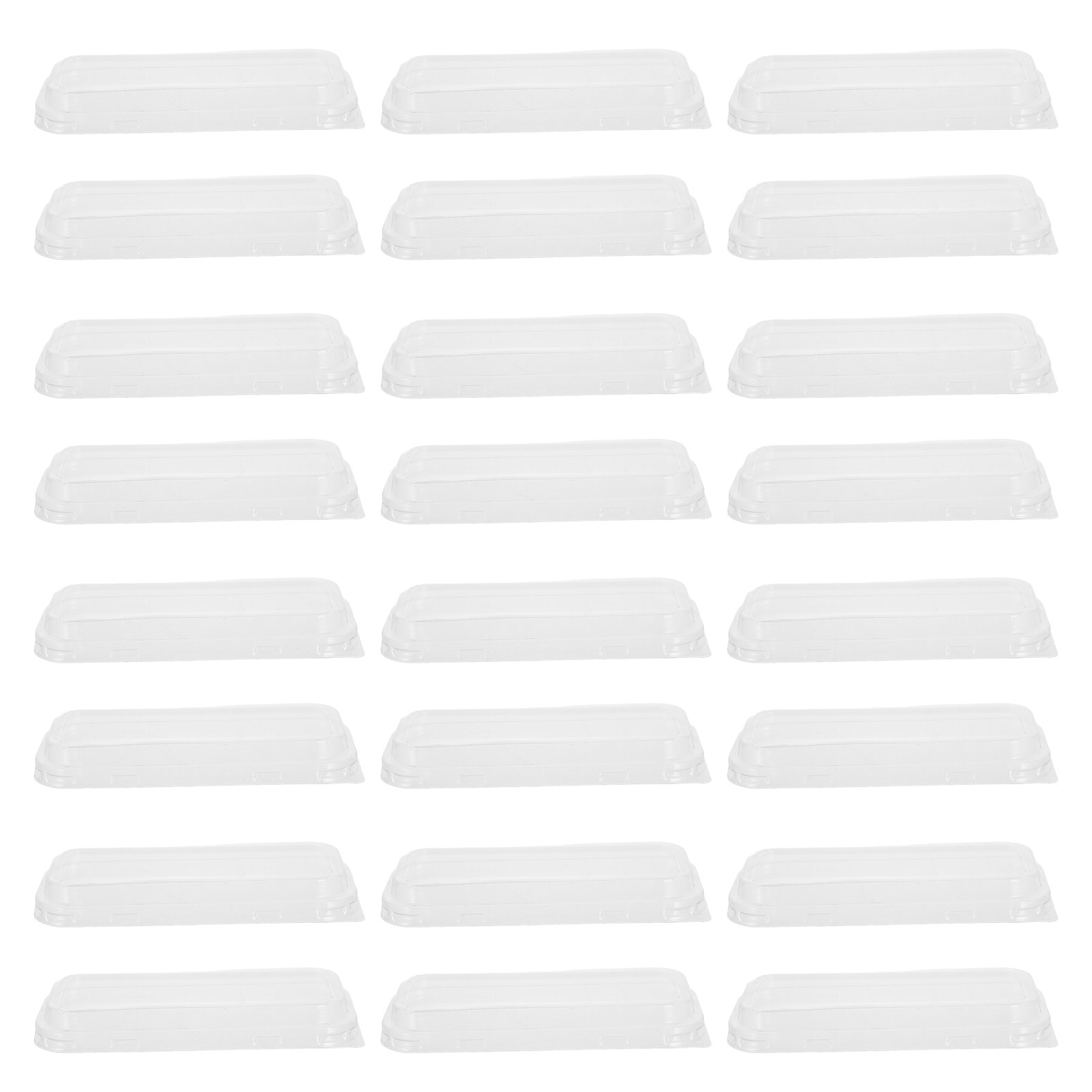 50개 플라스틱 로프 베이킹 뚜껑 - 투명한 직사각형  - Kitchen Tools For Baking 리뷰 및 가격