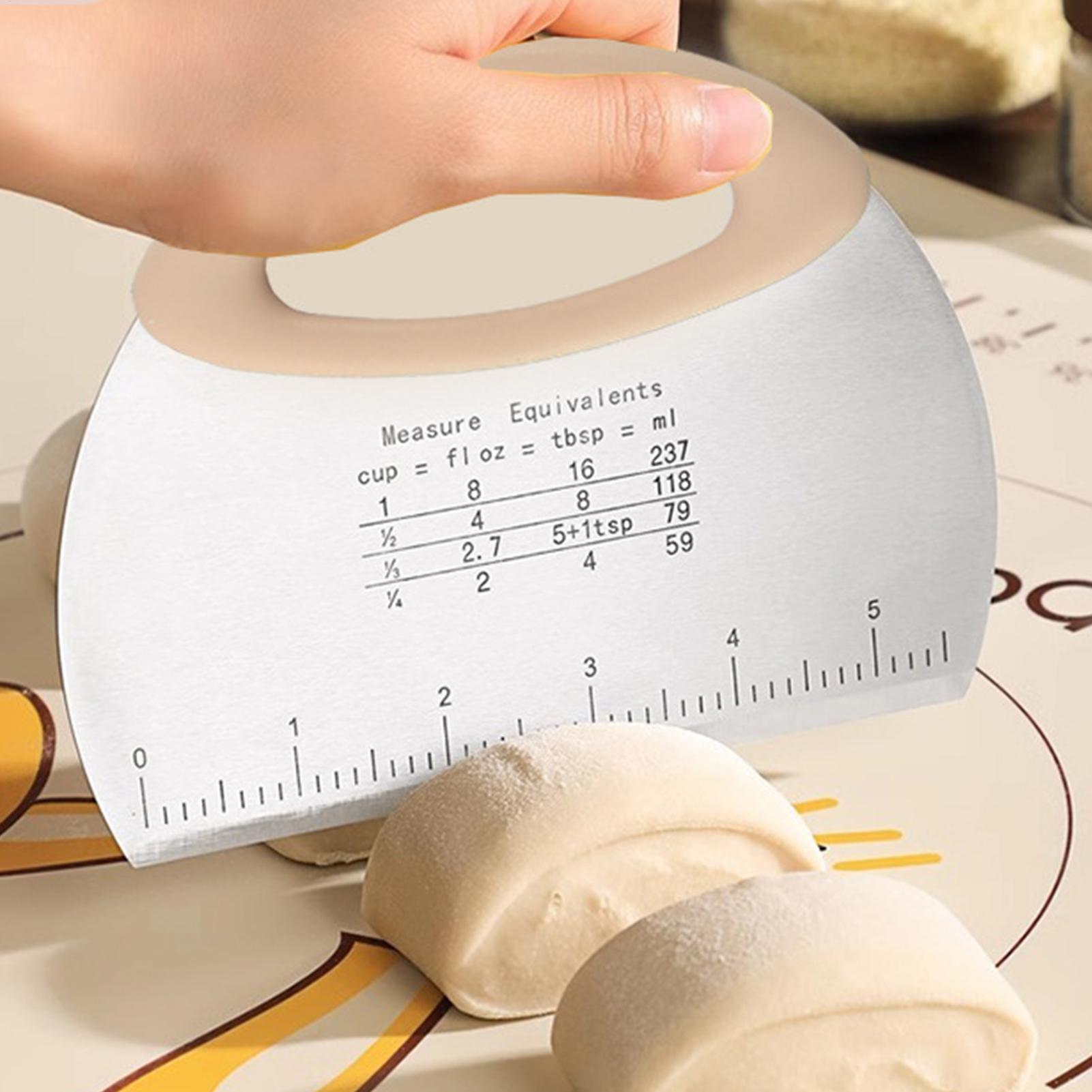 주방 반죽 스크레이퍼 스테인리스 스틸 벤치 커터 수동  - Bench Scraper Dough 리뷰 및 가격