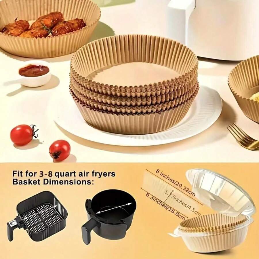 SGIAWETA-100개입, 사각형 일회용 에어프라이어 - Kitchen Baking Gift Basket 리뷰 및 가격