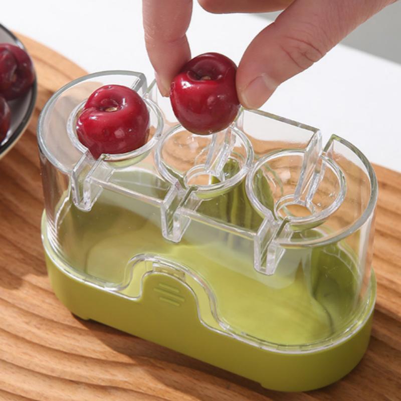 멀티 슬롯 체리 & 올리브 씨 제거기 원터치 빠른 작동 - Kitchen Tools For Baking 리뷰 및 가격