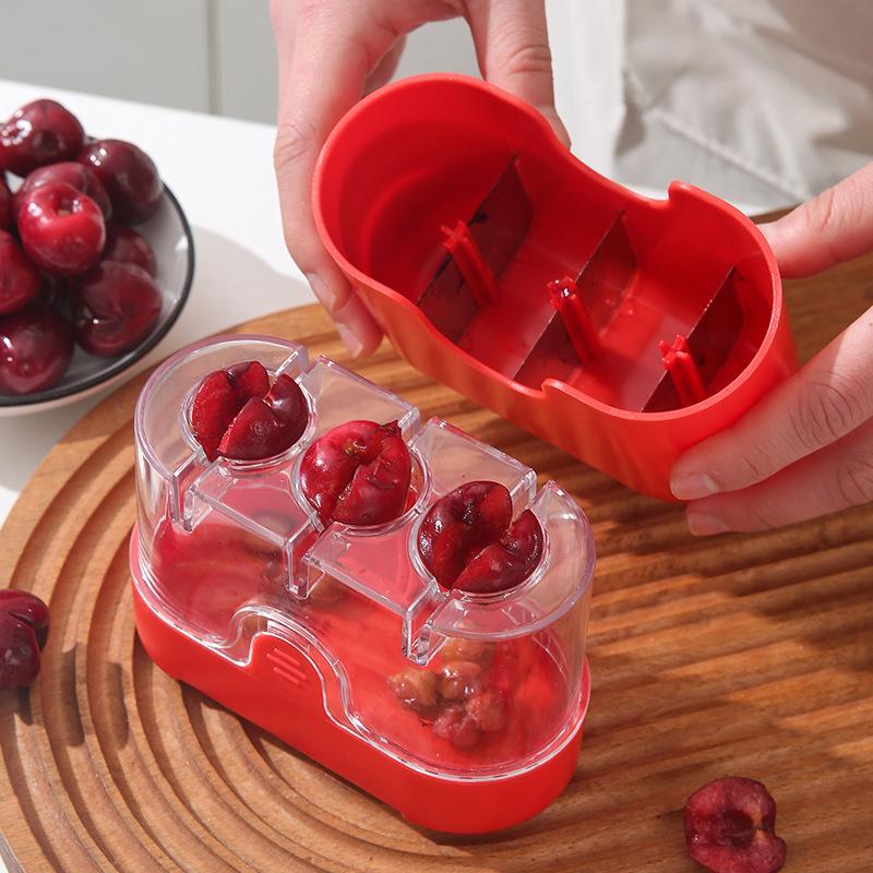 멀티 슬롯 체리 & 올리브 씨 제거기 원터치 빠른 작동 - Kitchen Tools For Baking 리뷰 및 가격
