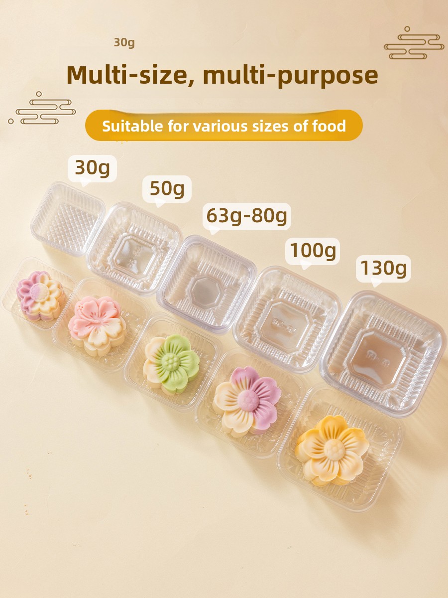 두꺼운 플라스틱 월병 포장 상자 베이스 트레이 녹두 케 - Kitchen Tools For Baking 리뷰 및 가격