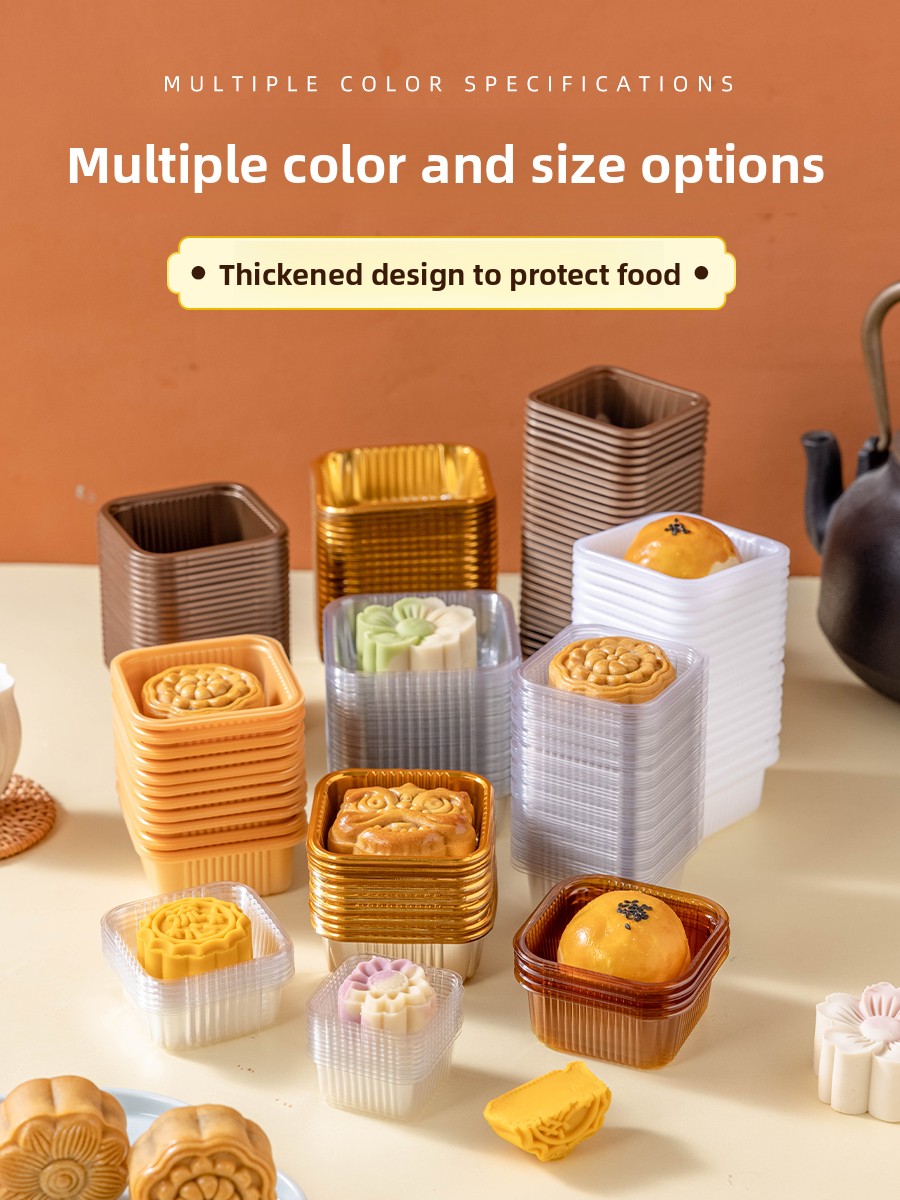 두꺼운 플라스틱 월병 포장 상자 베이스 트레이 녹두 케 - Kitchen Tools For Baking 리뷰 및 가격