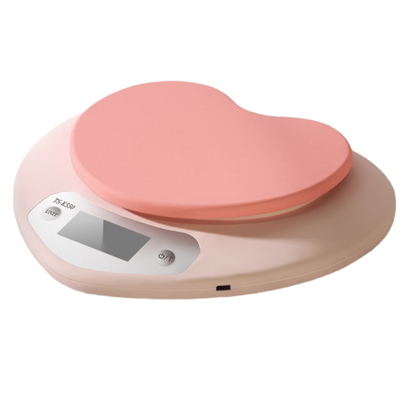 ABBZ-휴대용 핑크 하트 모양 디지털 주방 베이킹 저 - Kitchen Baking Scale 리뷰 및 가격