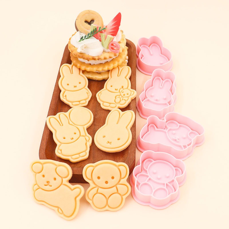 핫 카툰 미피 시리즈 쿠키 몰드 귀여운 창의력 DIY  - Kitchen Utensils 리뷰 및 가격