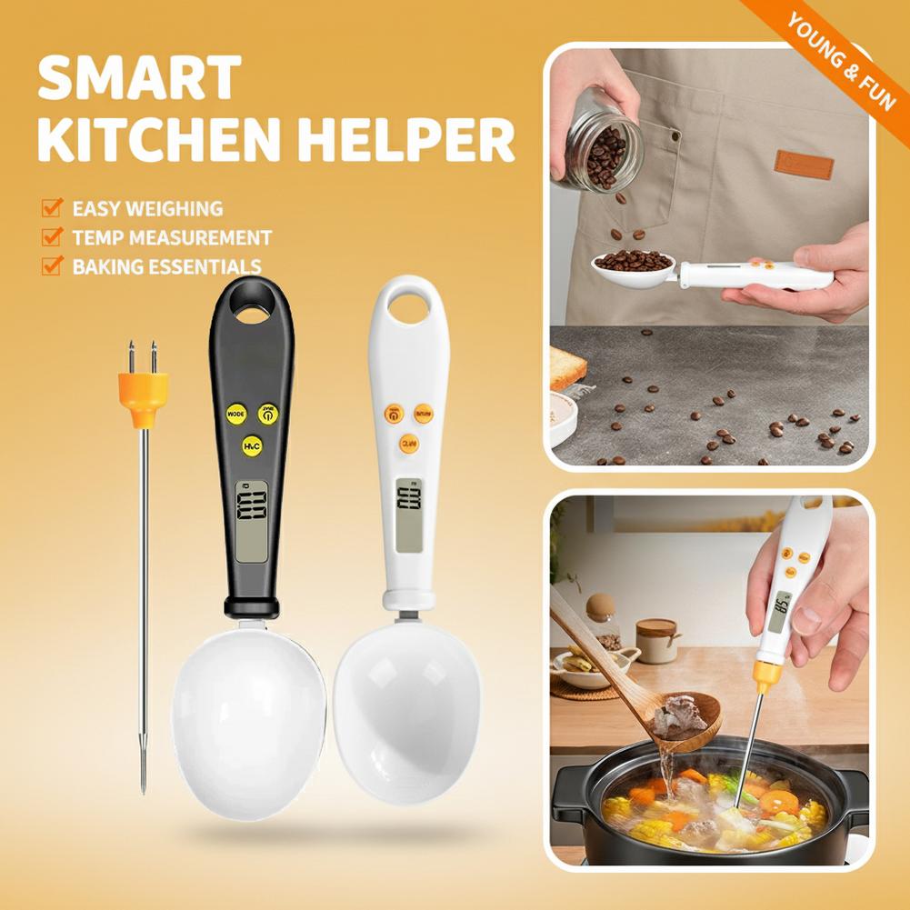 디지털 주방 저울 스푼, LCD 디스플레이가 있는 고정 - Kitchen Baking Scale 리뷰 및 가격