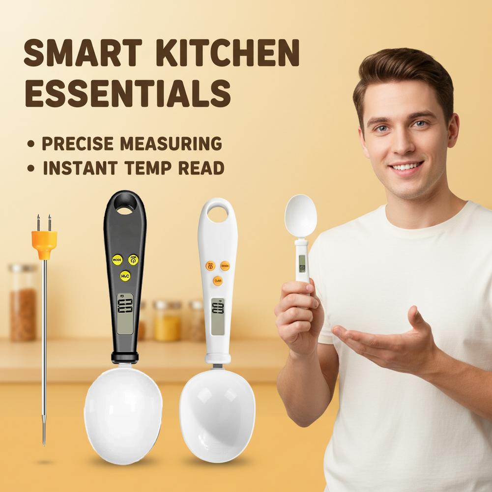 디지털 주방 저울 스푼, LCD 디스플레이가 있는 고정 - Kitchen Baking Scale 리뷰 및 가격