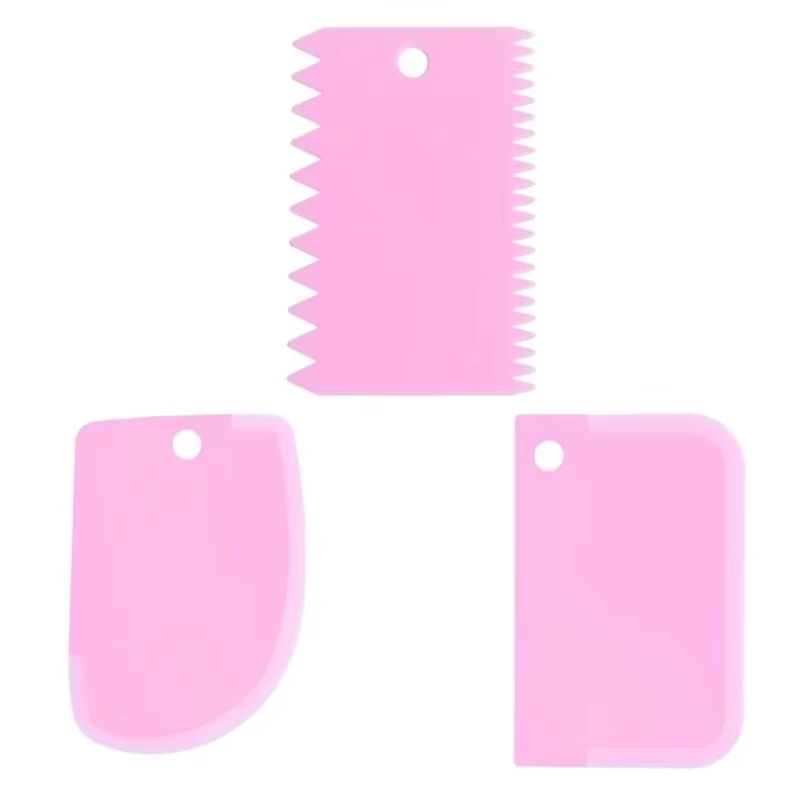 3PCS 크림 스크레이퍼 스무더 불규칙한 톱니 모양 D - Kitchen Tools For Baking 리뷰 및 가격