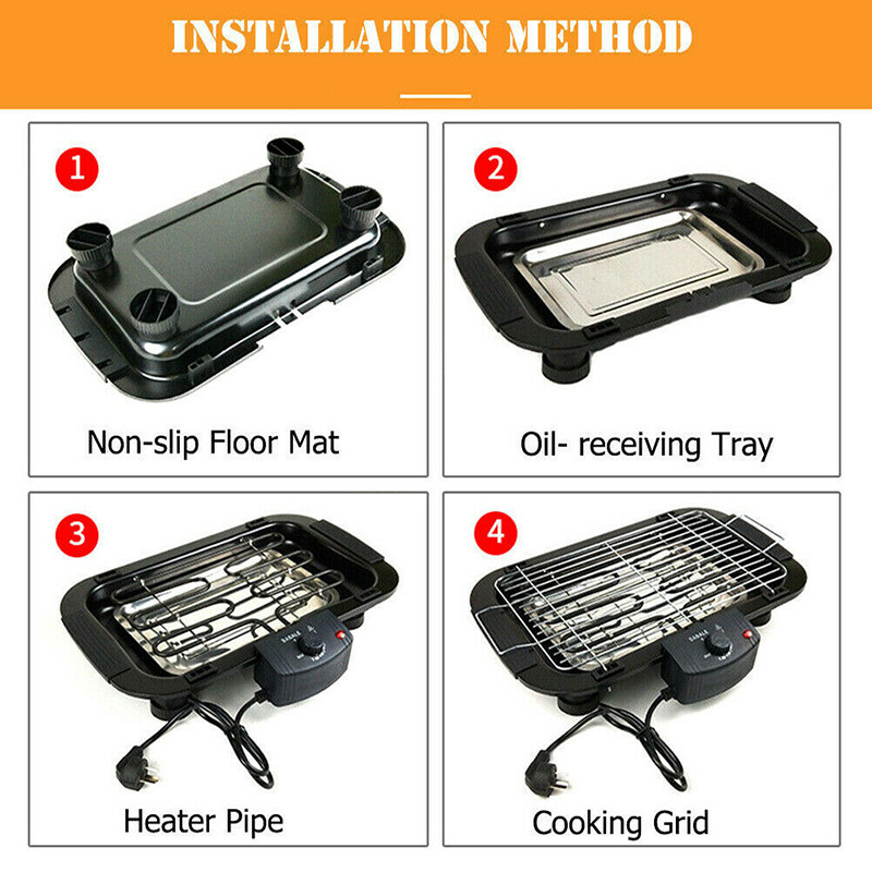 가정용 무연 그릴 2000W 다기능 전기 철판 베이킹  - Kitchen Baking Tray Organiser 리뷰 및 가격