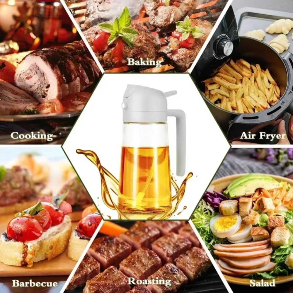 2in1 470ml 플라스틱 스프레이 오일 스프레이어  - Kitchen Tools For Baking 리뷰 및 가격