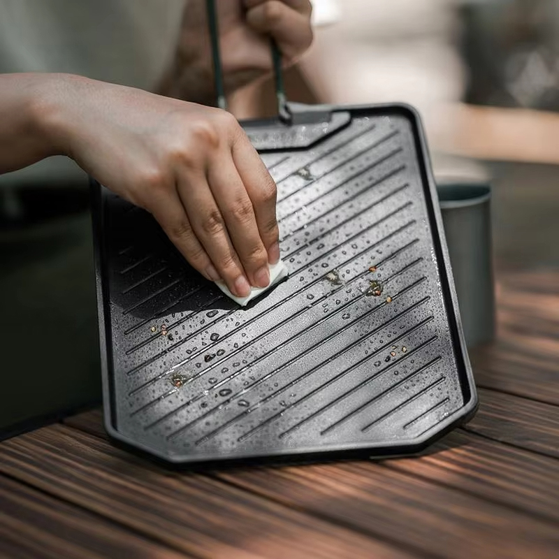 내구성이 뛰어난 사각형 스테인리스 스틸 그릴 팬, 논스 - Kitchen Baking Tray Organiser 리뷰 및 가격