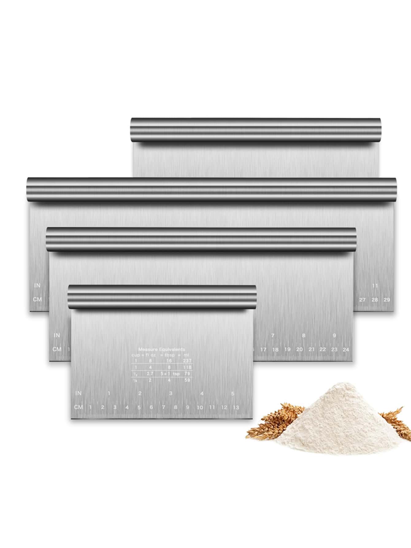 반죽 페이스트리 벤치 커터 스크레이퍼, 스테인리스 스틸 - Bench Scraper Dough 리뷰 및 가격
